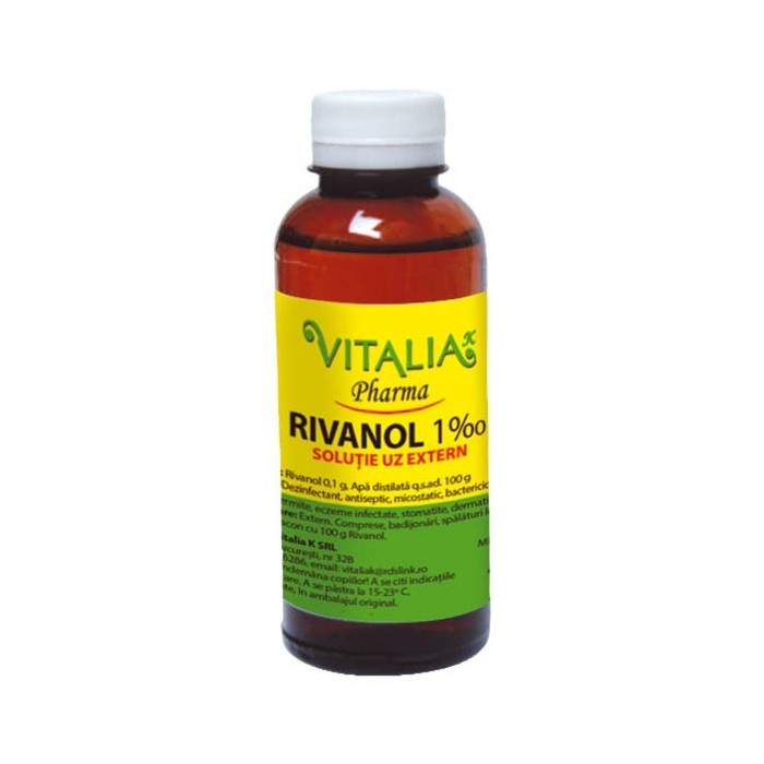 Rivanol 0.1%, 200ml, Vitalia