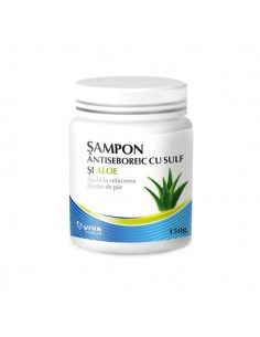 Șampon antiseboreic cu aloe, 150g, Vitalia