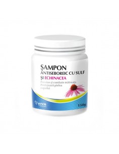 Sampon antiseboreic cu sulf si echinachea, 150g, Vitalia