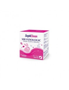 Septiclean ser fiziologic x20 fiole x5ml