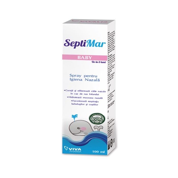 Septimar baby apa de mare izotona x100ml
