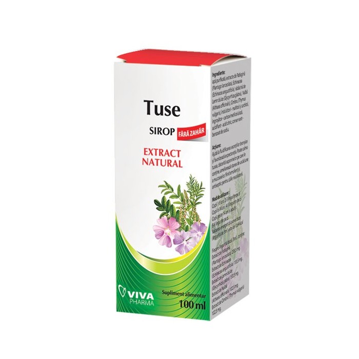 Sirop tuse 100 ml, Vitalia