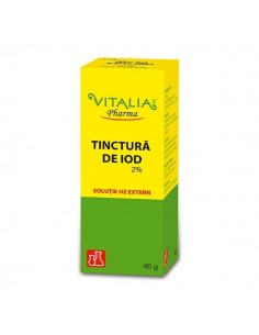 Tinctură de iod 2% 40 g – Vitalia