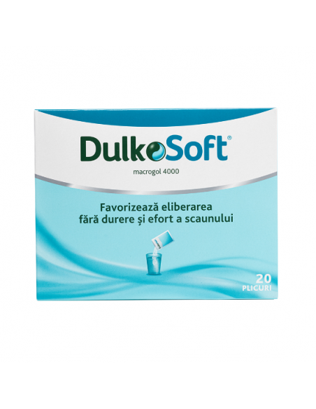 Dulkosoft, 20 de plicuri, Sanofi