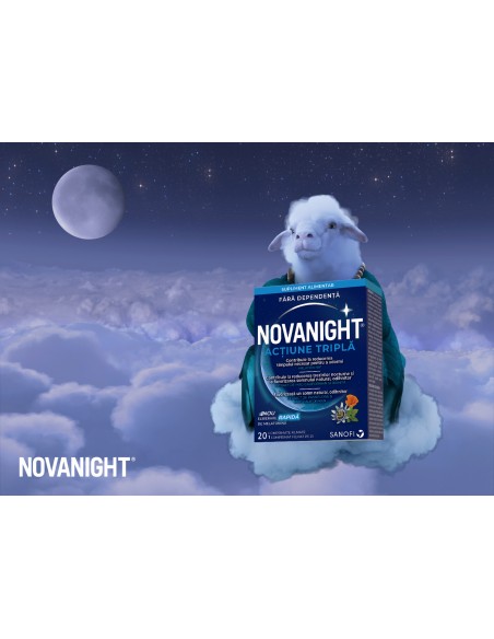 Novanight, 20 de comprimate filmate, Sanofi