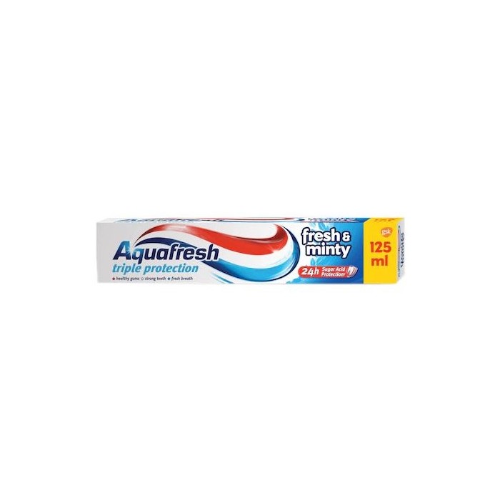 Aquafresh pasta de dinti Fresh & Minty, 125ml, GLAXOSMITHKLINE ANGLIA