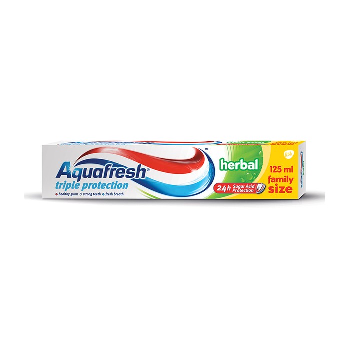 Aquafresh pasta de dinti Herbal, 125ml, GLAXOSMITHKLINE ANGLIA