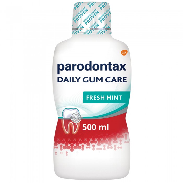 Apa de gura Parodontax Daily Gum Care Fresh mint x 500 ml, GSK