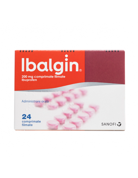 Ibalgin 200mg x24cpr filmate, Sanofi Romania S.R.L. - Romania