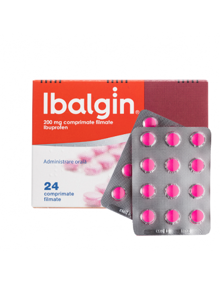 Ibalgin 200mg x24cpr filmate, Sanofi Romania S.R.L. - Romania