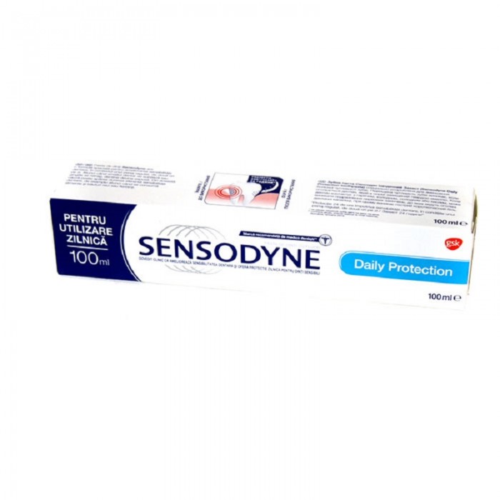 Sensodyne pasta dinti daily protection, 100ml, Glaxosmithkline Anglia