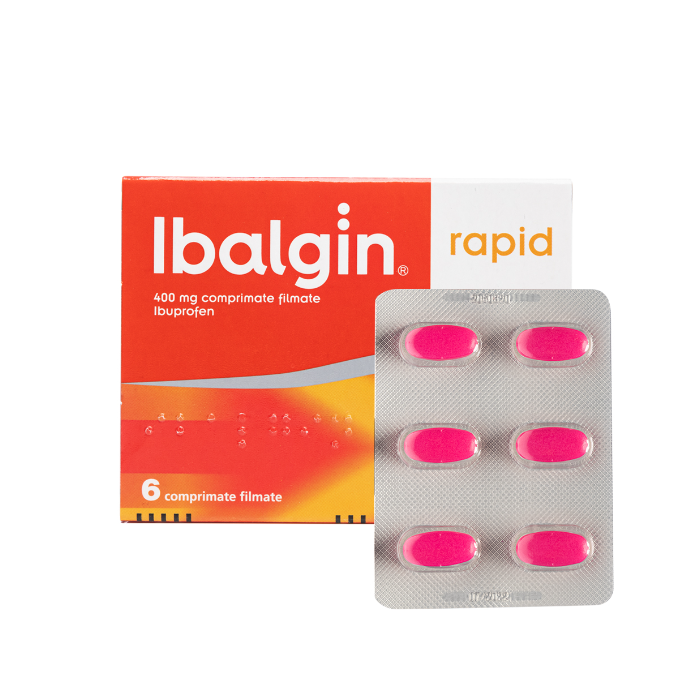 Ibalgin Rapid 400mg x6cpr filmate, Sanofi...
