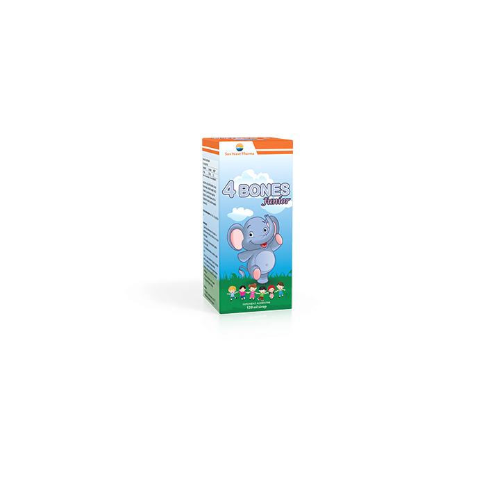 4 Bones Junior, sirop, 120 ml, Sunwave