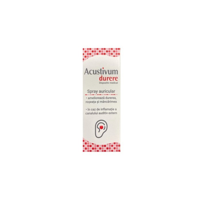 Acustivum durere spray auricular x20ml