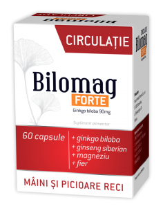 Bilomag forte circulatie x60cps