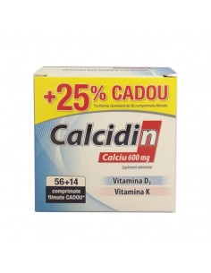 Calcidin x56cpr  14cpr cadou