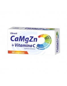CaMgZnVitc, 50 cpr, Zdrovit
