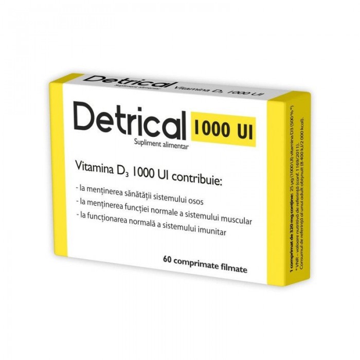 Detrical D3 1000 Ui, 60 Cpr, Zdrovit
