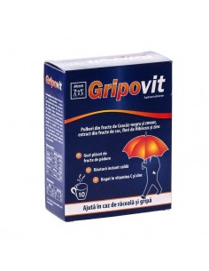 Gripovit Adulti, 10 plicuri, Zdrovit