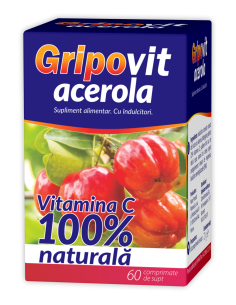 Gripovit acerola x60cpr de supt