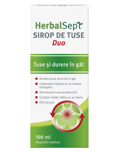 HerbalSept DUO Sirop de tuse – 100 ml