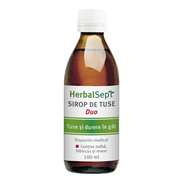 HerbalSept DUO Sirop de tuse – 100 ml