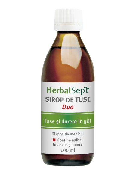 HerbalSept DUO Sirop de tuse – 100 ml