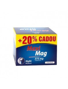 MaxiMag 375 mg Magneziu Ionic + Vitamina B6 – 60 plicuri...