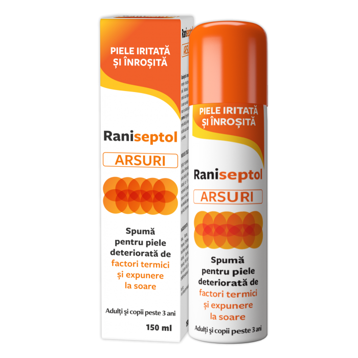 Raniseptol arsuri spuma x150ml