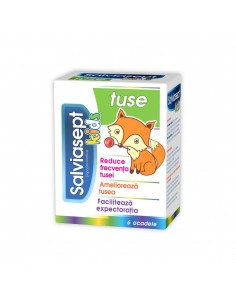 Salviasept Kids Tuse, 6 Acadele, Zdrovit