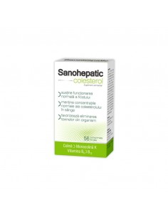 Sanohepatic Colesterol, 56 cpr, Zdrovit