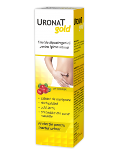 Uronat gold emulsie hipoalergenica pentru igiena intima...