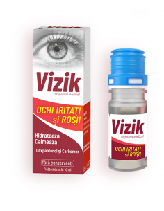 Picatur Vizik pentru ochi iritati si rosii, 10 ml, Zdrovit