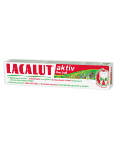 Lacalut Aktiv Herbal pastă de dinți 75 ml
