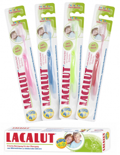 Lacalut kids (4-8ani) pasta dinti x50ml  perie kids cadou