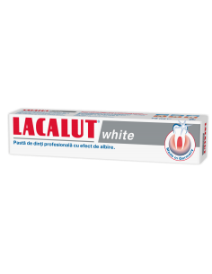 Lacalut White pastă de dinți 75 ml