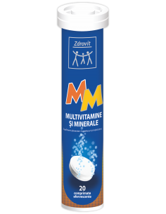 Zdrovit Multivitamine și Minerale – 20 comprimate...