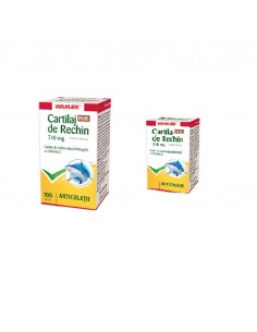 Cartilaj de Rechin 740mg, Vit C, 100 capsule30 gratis,...