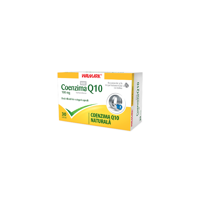 Coenzima Q 10 MAX 100 mg, 30 cps, Walmark