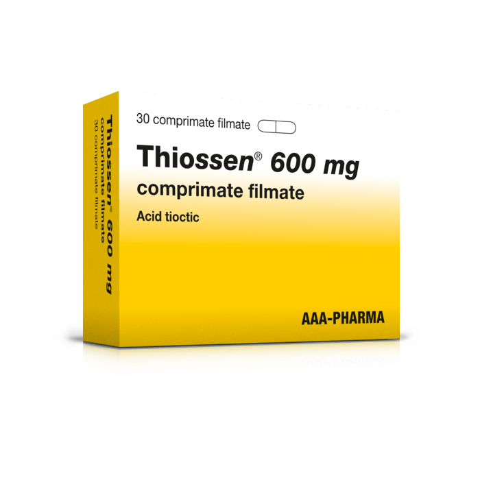 Thiossen 600 x 30 comprimate, Worwag Pharma Germania