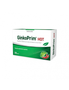 GinkoPrim Hot, 30 tb, Walmark
