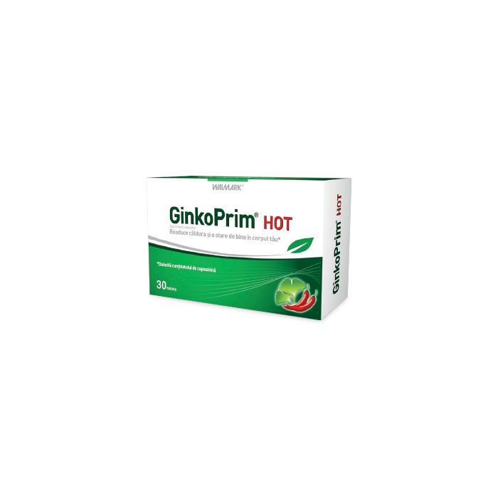 GinkoPrim Hot, 30 tb, Walmark
