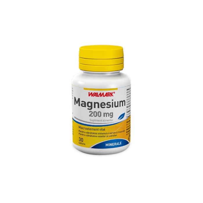 Magneziu, 200 mg, 30 tb, Walmark