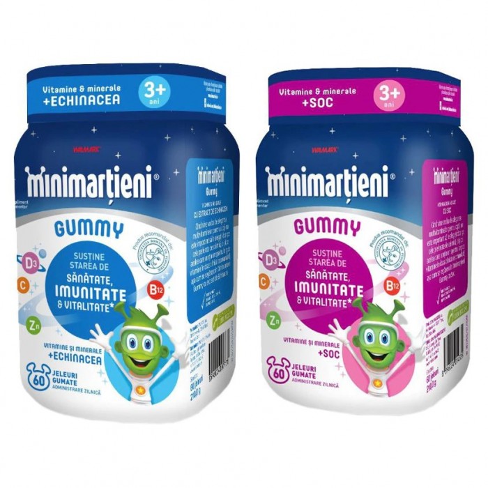 Minimartieni gummy cu echinacea 60 j...