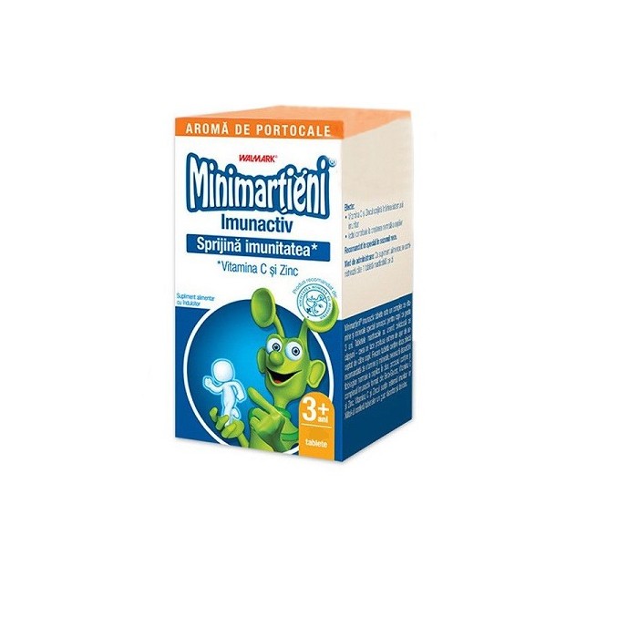 Minimartieni Imunactiv portocale, 50tb, Walmark