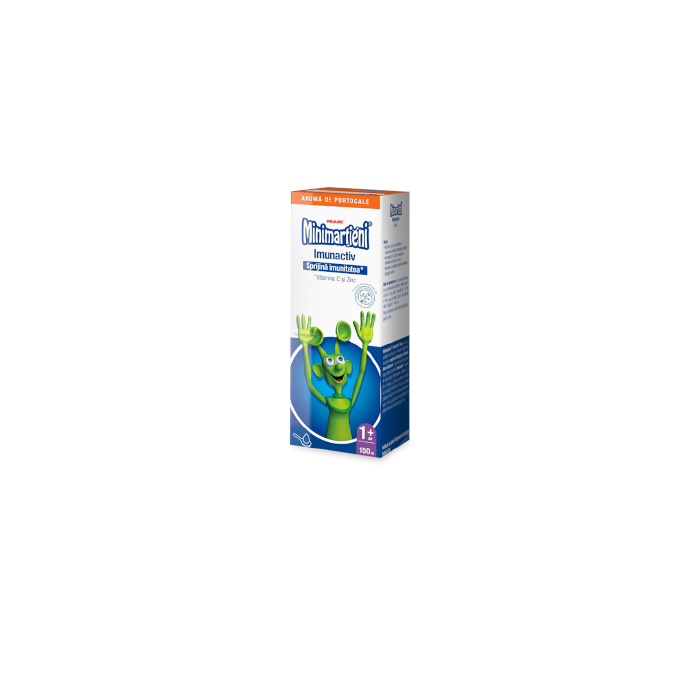 Minimartieni sirop portocale, 150ml, Walmark