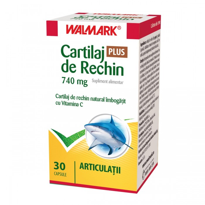 N.B. cartilaj de rechin 740mg 30 cps