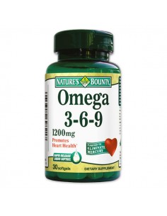 Natural Bounty Omega 3-6-9, 30 tablete, Walmark