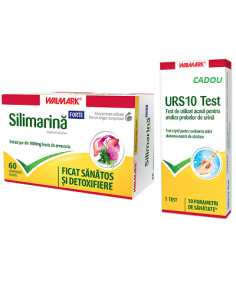 Silimarina forte 60 tb  urs test 10 cadou