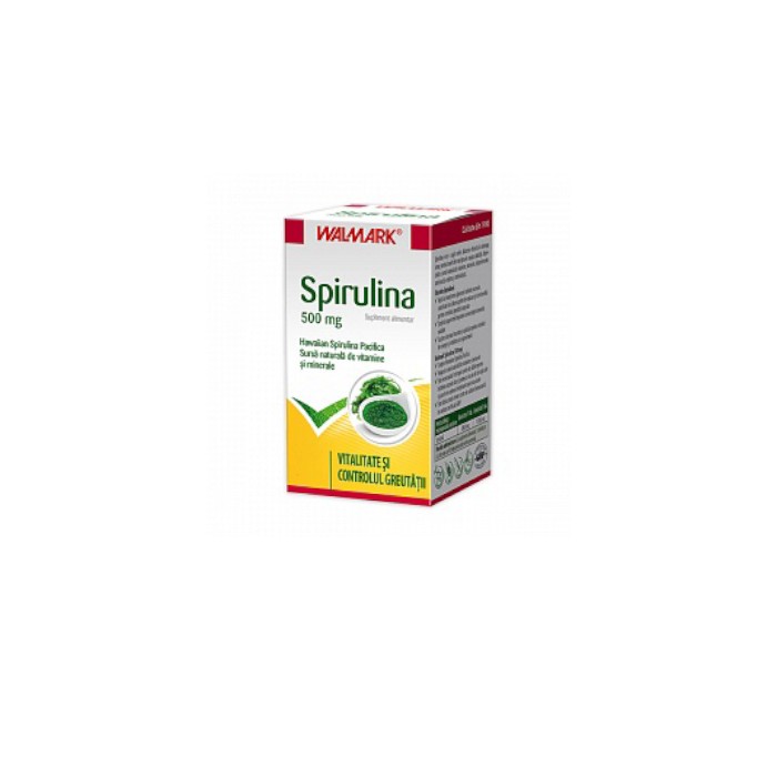 Spirulina 500mg, 30 tb, Walmark